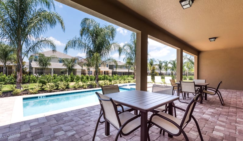 Encore Resort - Ten Bedroom Villa Patio